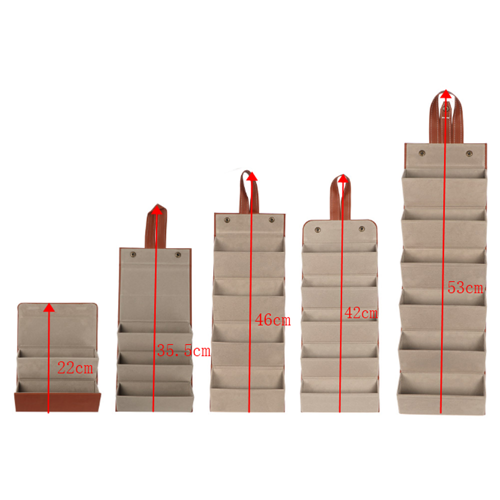 Hộp Đựng Mắt Kính Bằng Da PU Nhiều Ngăn Tiện Dụng