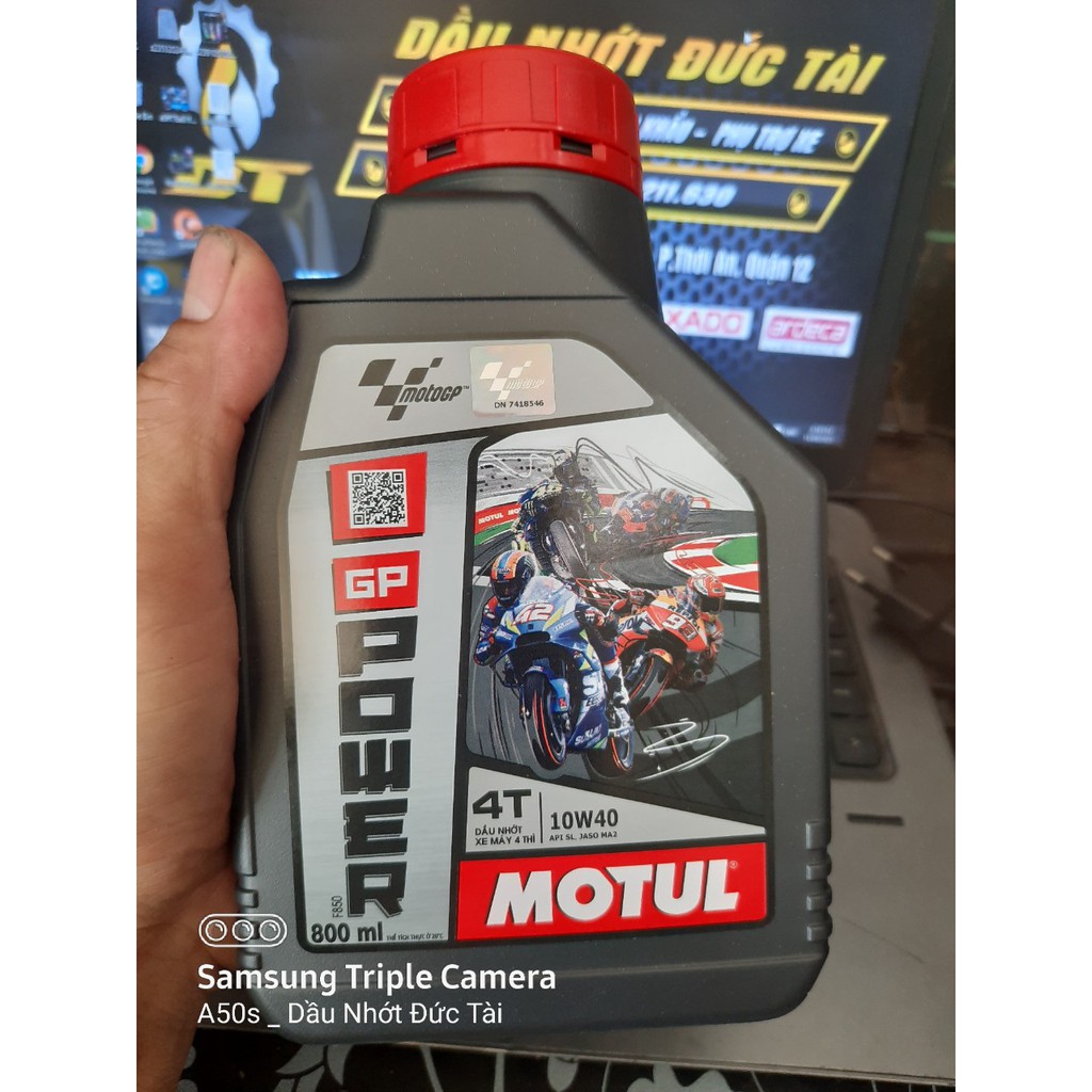 Dầu nhớt Motul GP Power 4T 10w40 MA2