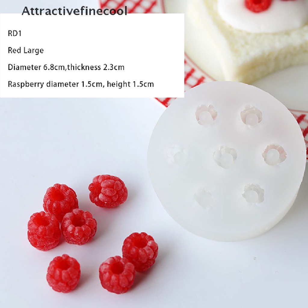 Khuôn Silicone Làm Bánh Hình Quả Việt Quất Và Nến