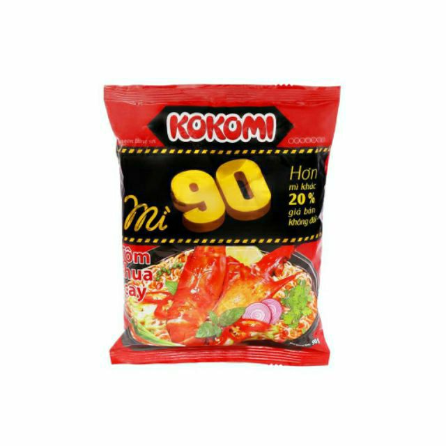 3 gói Mỳ tôm chua cay kokomi 90 gói 90g | BigBuy360 - bigbuy360.vn
