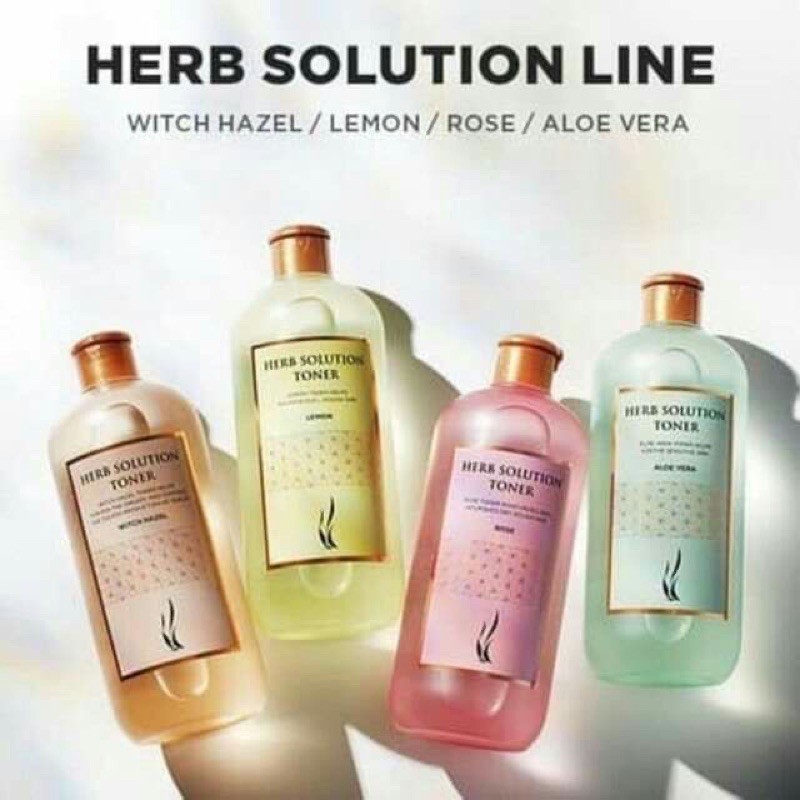 500ml Nước hoa hồng AHC Herb Solution Toner