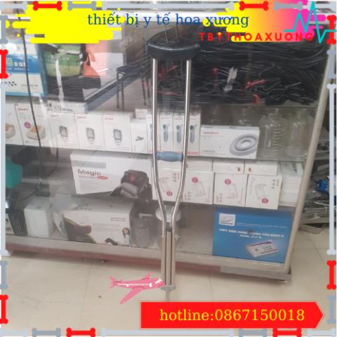 Nạng Chống Nách Bằng Inox Việt Nam - 1 Chiếc
