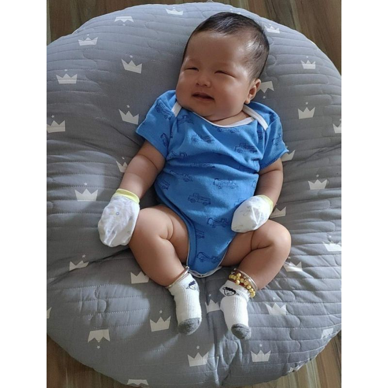 Gối chống trào ngược cotton Hàn trần vỏ cao cấp ❤