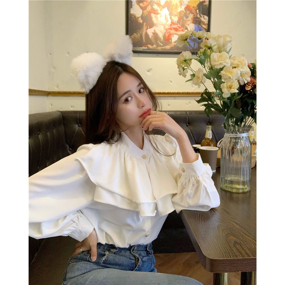 (ORDER) Áo nữ kiểu ulzzang tiểu thư AK1400