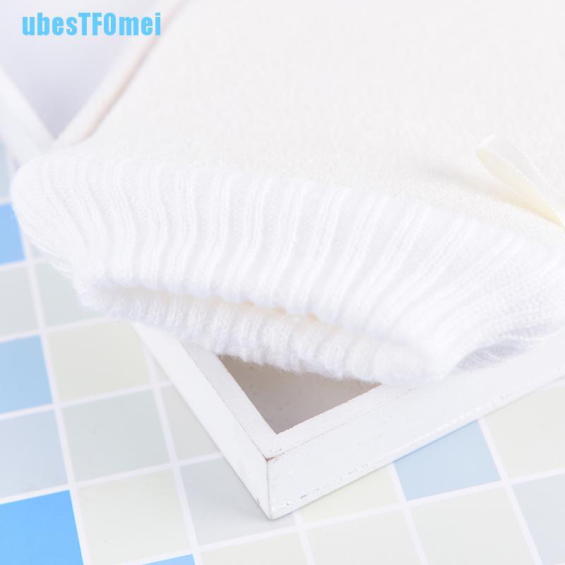 [UBERT] Găng tay đi tắm Xơ Mướp Tự Nhiên Tẩy Tế Bào Chết Toàn Thân