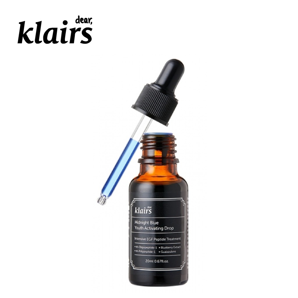 Tinh chất dưỡng da Dear Klairs Midnight Blue Youth Activating Drop 20ml | BigBuy360 - bigbuy360.vn