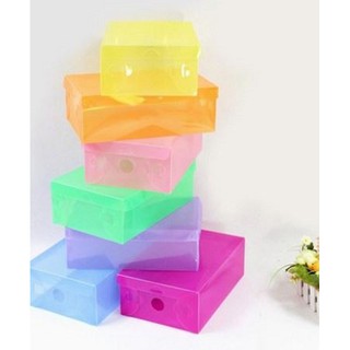 Hộp đựng giầy trong suốt (nhiều màu)