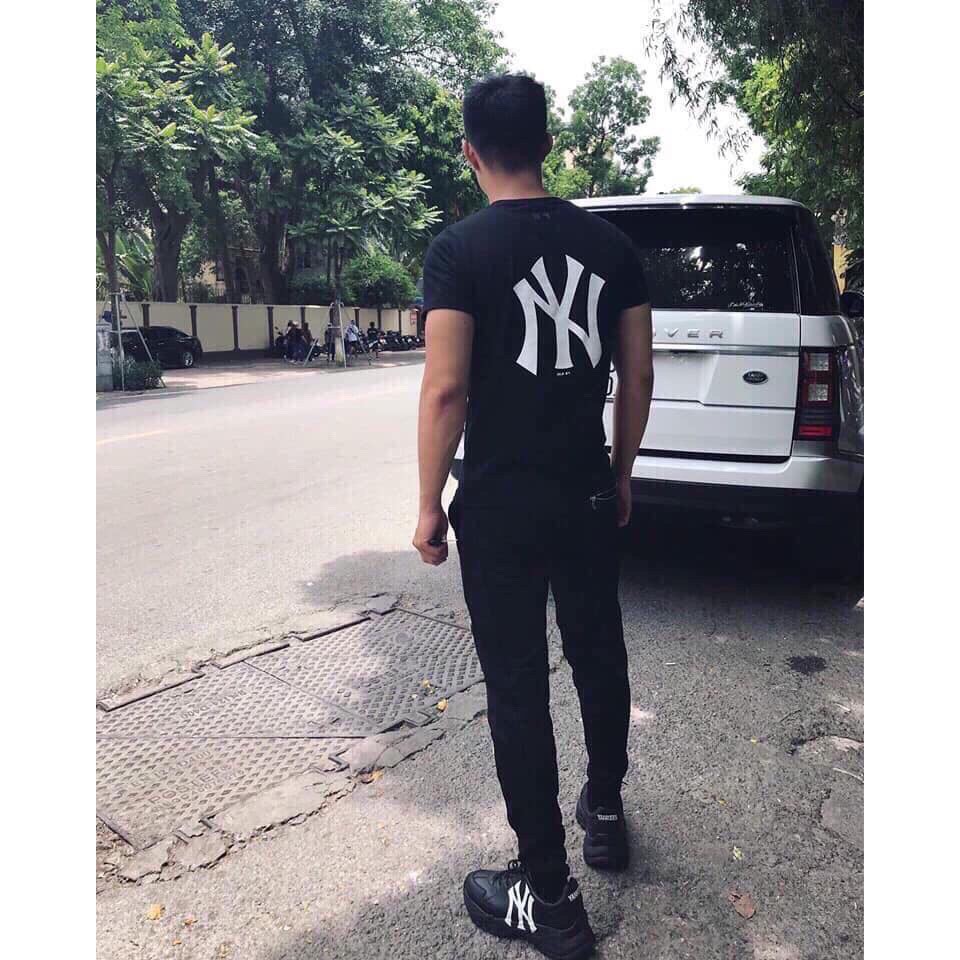 Áo thun YN hàn quốc tay lỡ unisex form rộng phông nam nữ | PD2020