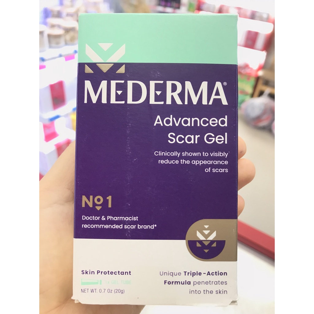 Kem giảm sẹo Mederma Advanced Scar Gel 20g
