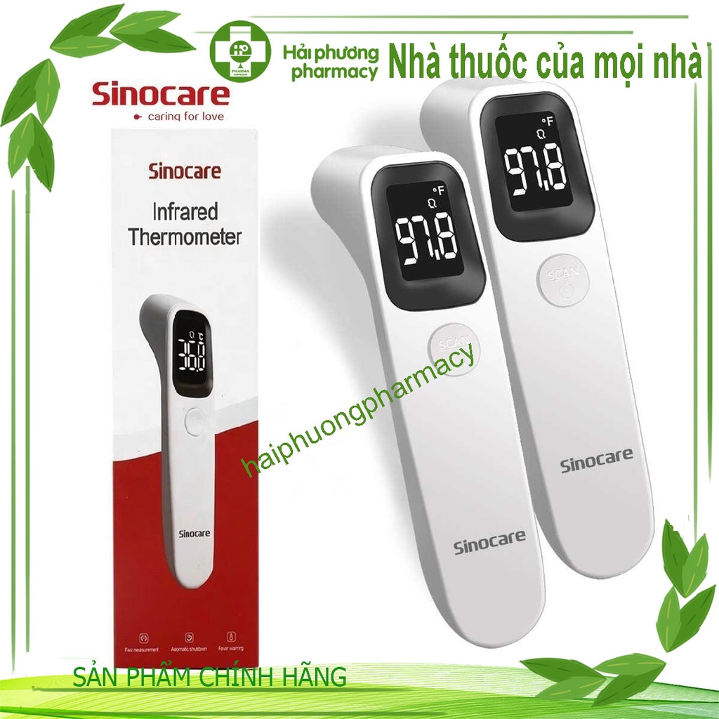 Nhiệt Kế Điện Tử Hồng Ngoại Đo Trán Sinocare - Đức