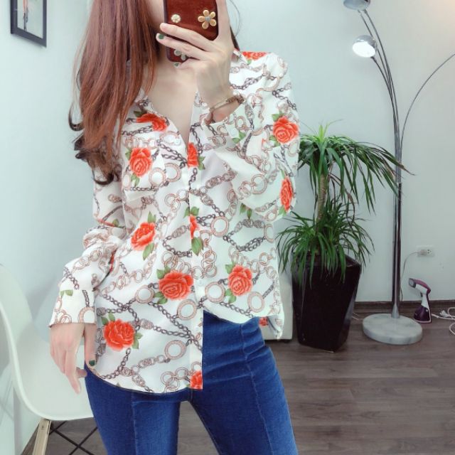 Sơ mi lụa cổ đức