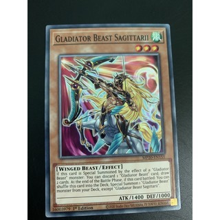 Bài yugioh:gladiator beast sagittarii