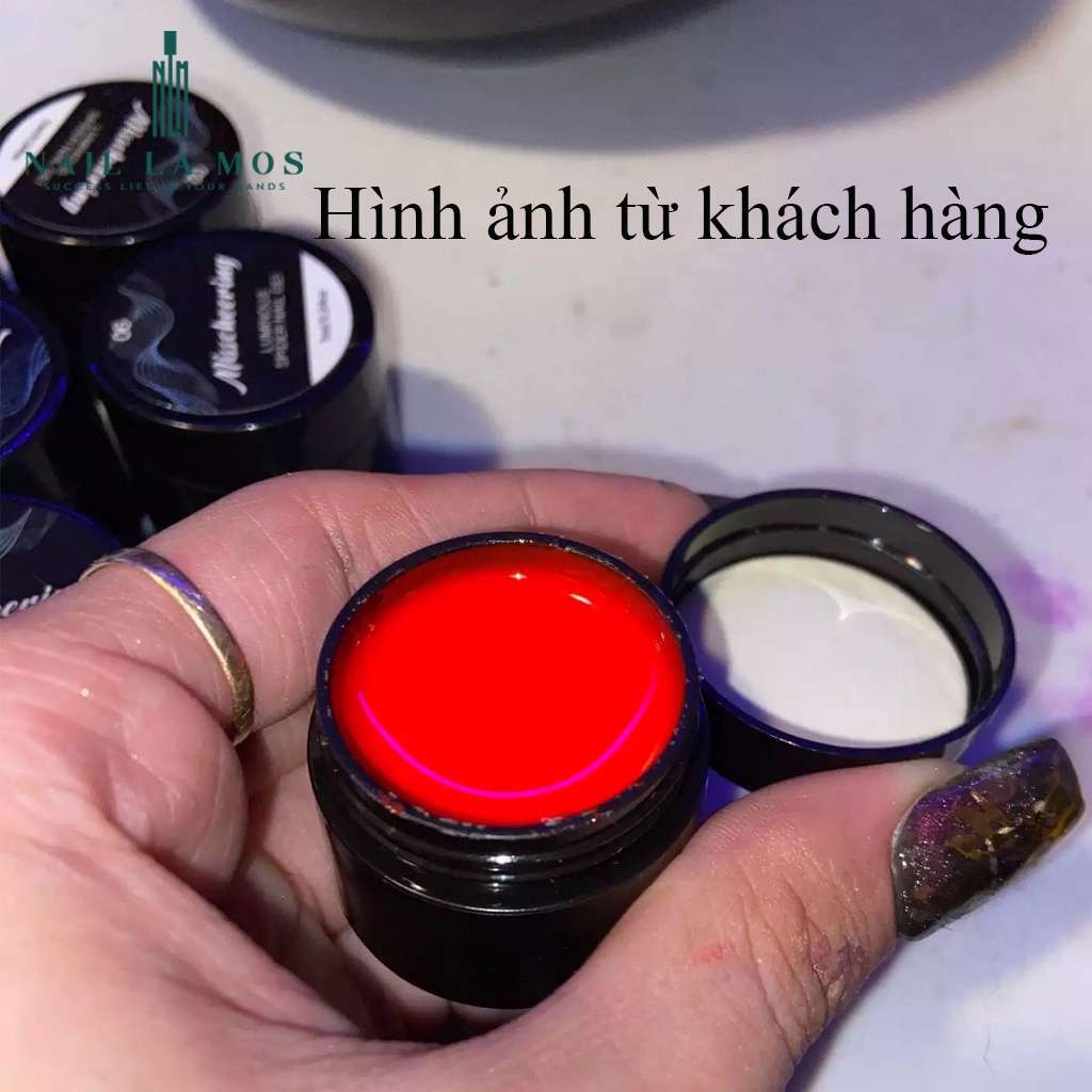 Gel nhện dạ quang Misscheering chính hãng - gel dạ quang kéo sợi rất dai tạo hiệu ứng phát sáng thu hút (lẻ 1 hũ)