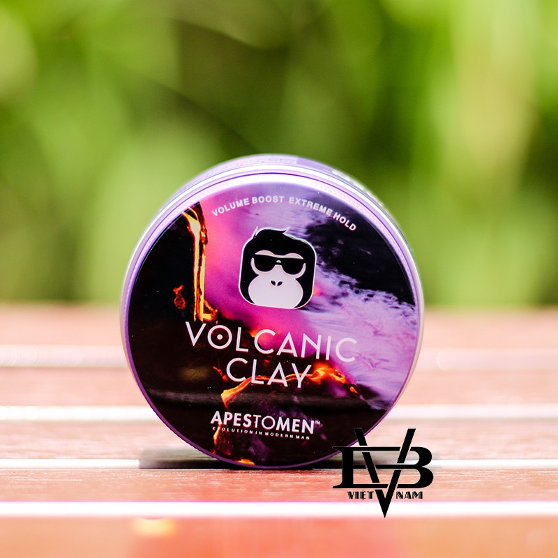 Sáp Vuốt Tóc Nam Apestomen Volcanic Clay Năm 2018 Ver 3 Nắp Nhôm - 80ml + Tặng Lược