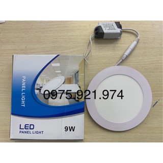 Đèn led âm trần 9w phi 130