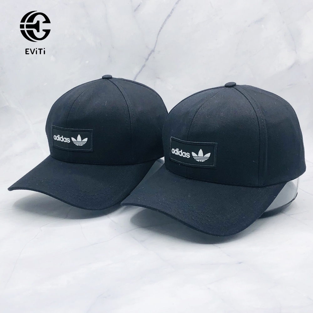 Mũ lưỡi trai - Nón lưỡi trai unisex dành cho nam và nữ màu đen cá tính năng động