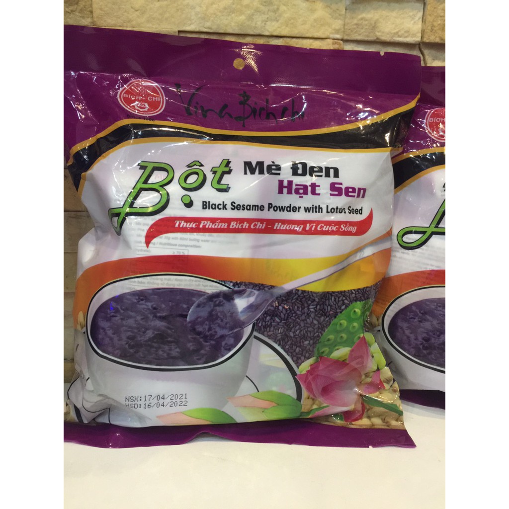 BỘT MÈ ĐEN HẠT SEN BÍCH CHI 350G