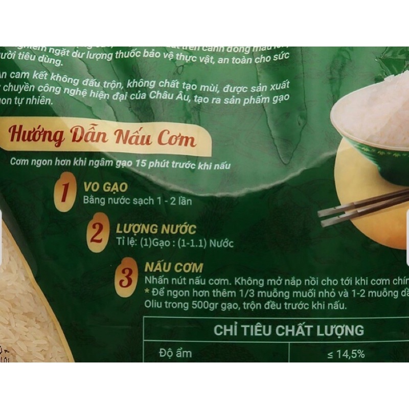 Gạo St21 Aan Gạo Đặc Sản Sóc Trăng ST21 mềm dẻo