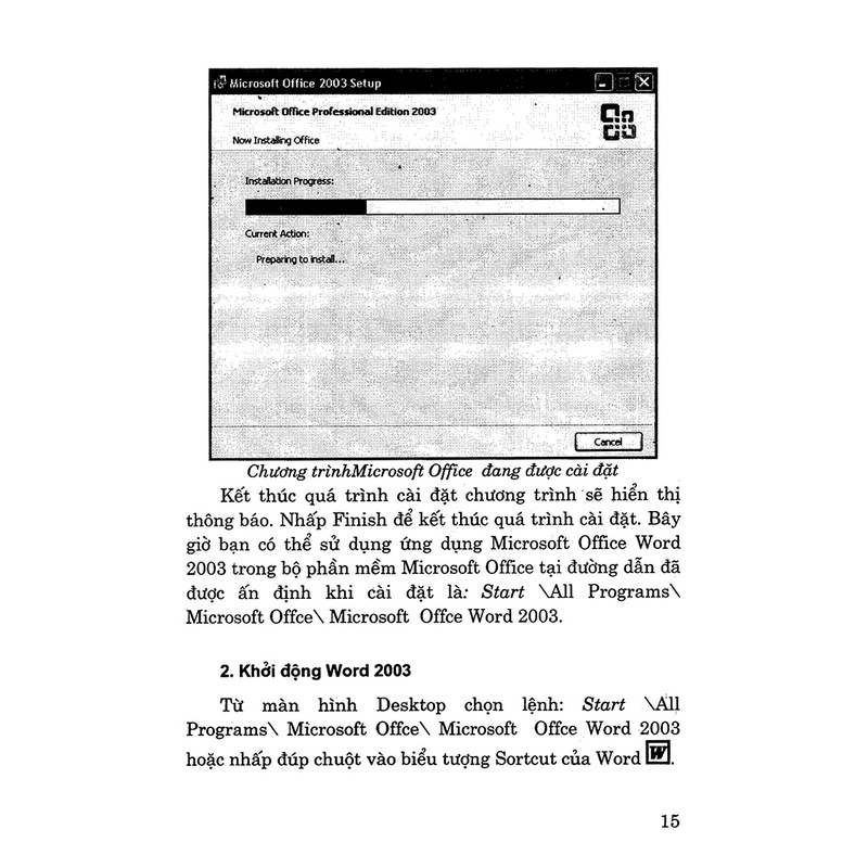 Sách Học Nhanh Word 2003 Và 2007