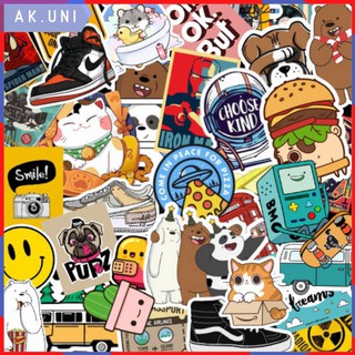 Combo Sticker (decal) dán hình siêu ngộ lẫn cool ngầu Unisex (ngẫu nhiên - không chọn hinh (AK.U)