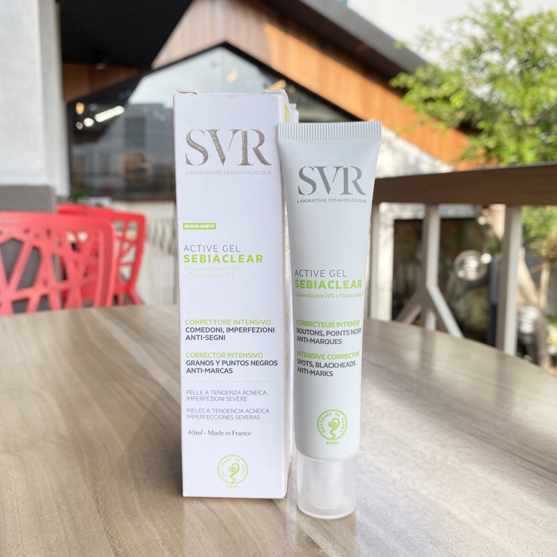 Kem Dưỡng SVR Active Gel giảm dầu, ngừa mụn 40ml