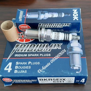 [HỎA TỐC HCM] BUGI XE Ô TÔ NGK BKR5EIX 6341 DÙNG CHO DÒNG XE TOYOTA YARIS