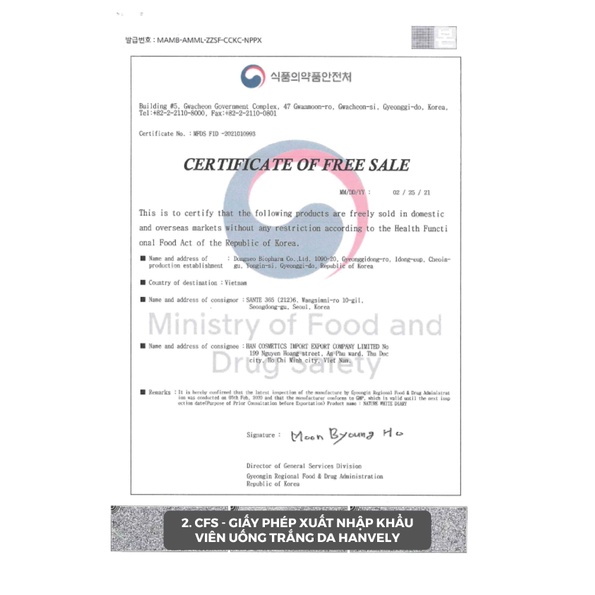 Viên Uống Hỗ Trợ Trắng Da Cải Thiện Nám Hanvely Nature White Diary - 30 Viên | BigBuy360 - bigbuy360.vn