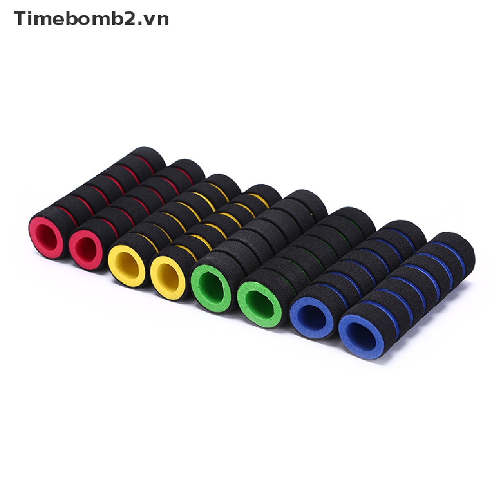 Bộ 2 Vỏ Bọc Tay Cầm Xe Máy / Xe Đạp Bằng Xốp Chống Trượt Tiện Dụng