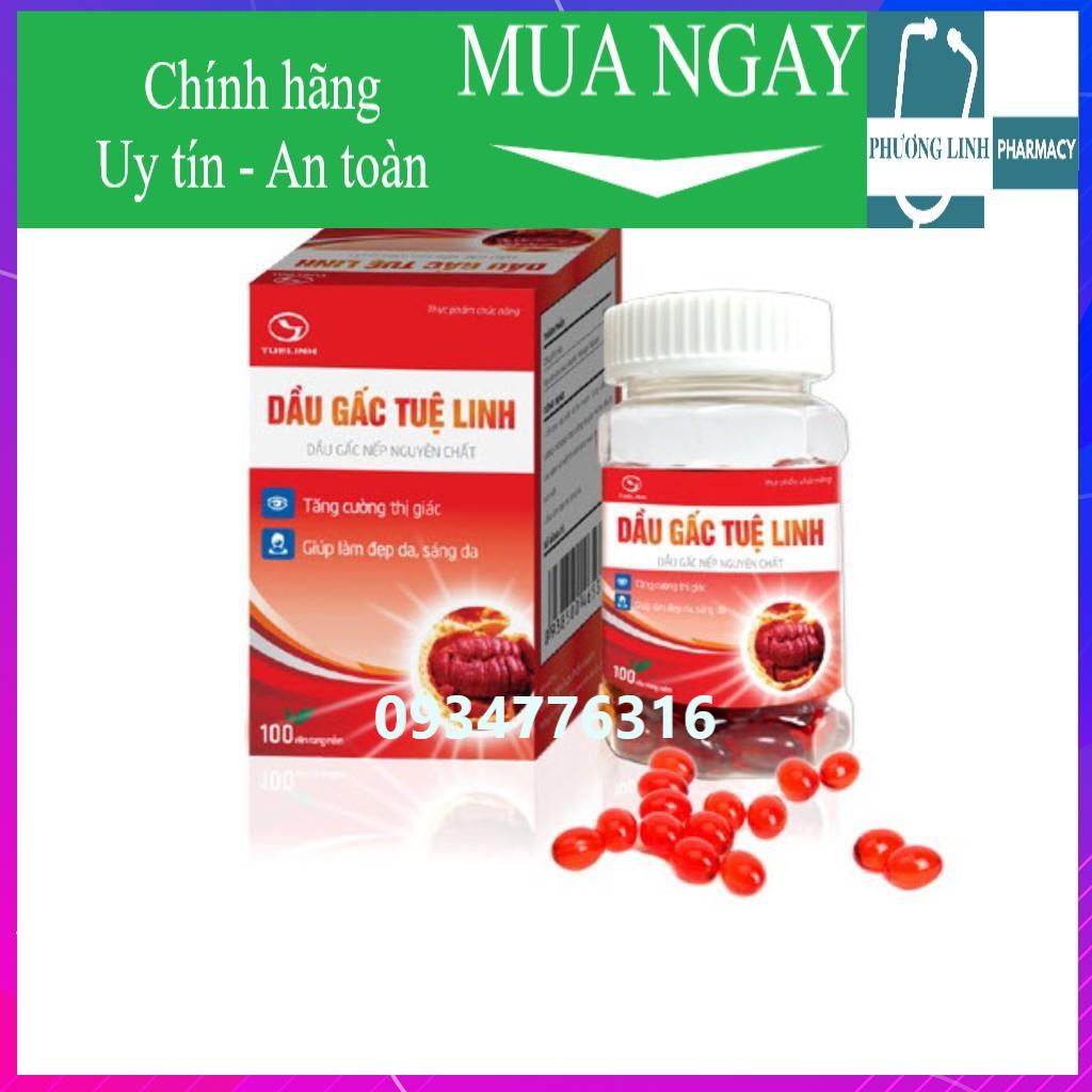 ✅ Dầu gấc Tuệ Linh - Giúp sáng mắt đẹp da