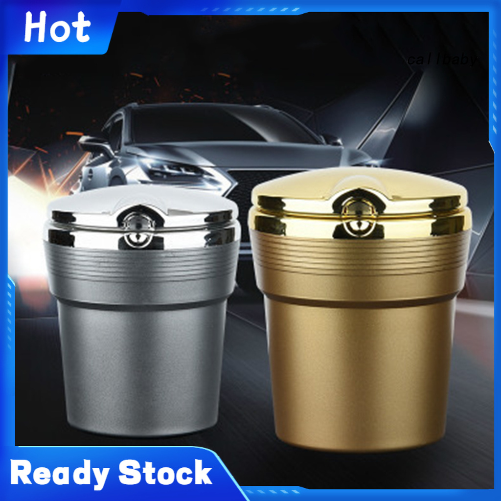 CL-Universal Car Auto Cigarette Smoke Ashtray Ash Holder Container with LED Lights