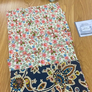 10 miếng vải hoa 15cmx 10cm. May trang trí hoặc đế cốc