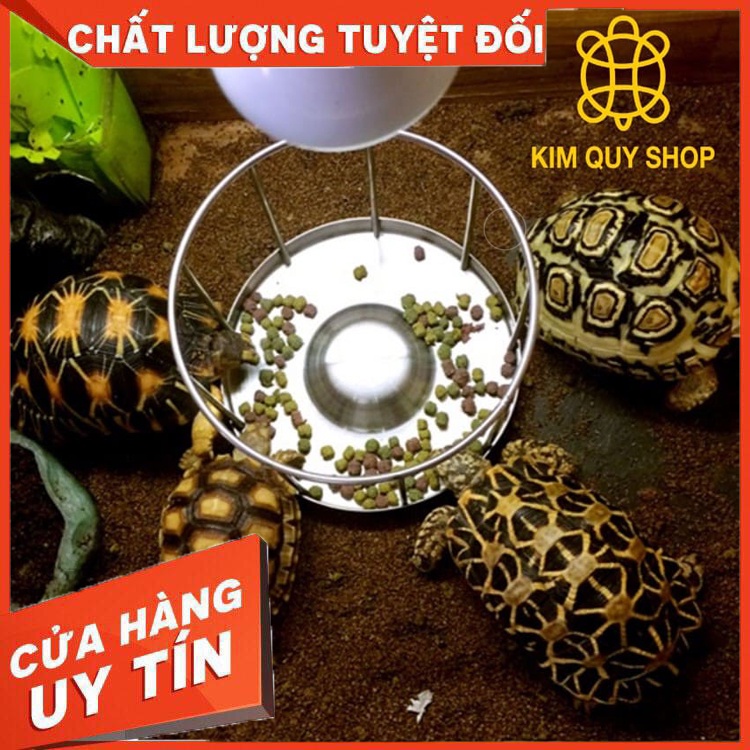 Máng ăn inox cao cấp dành cho bò sát