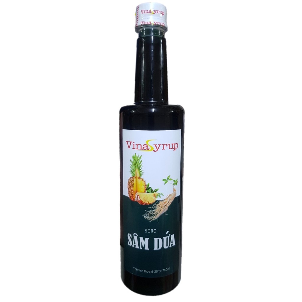 Siro VinaSyrup Sâm dứa 700ml/750ml