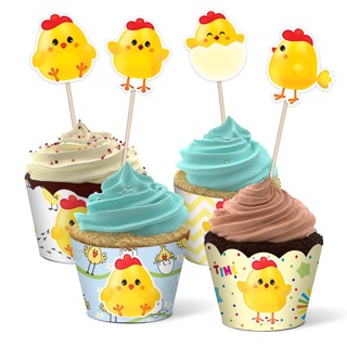 Cắm bánh chibi cho bé