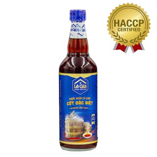 Nước Mắm Cốt Đặc Biệt Lê Gia 525ml