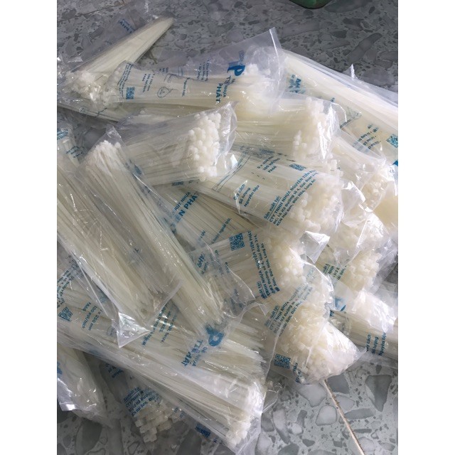 Túi 100 Dây Thít, Dây Rút, Lạt Nhựa JingDa
