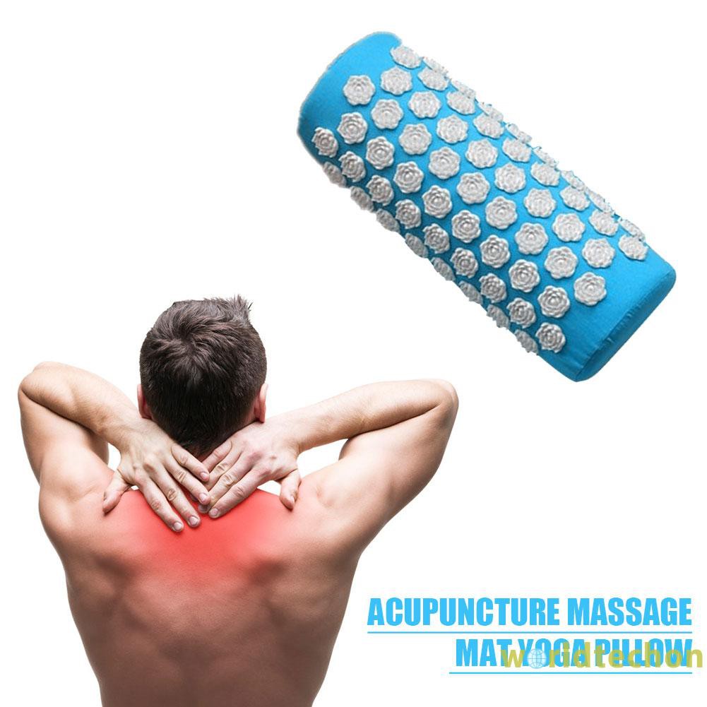 READY STOCK Lotus Acupressure Massage Pilates Yoga Pillow Spike Relieve Stress Cushion