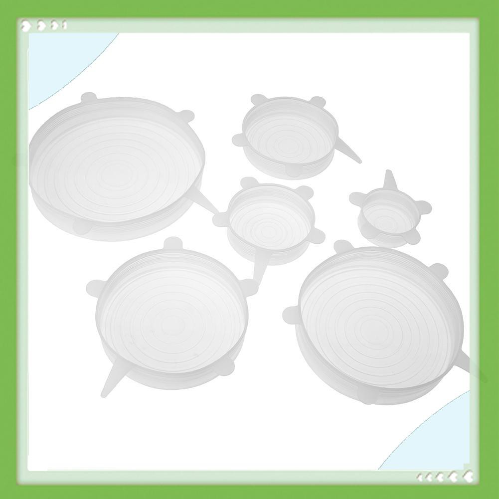 Nắp Silicon Đậy Tô Thức Ăn Tái Sử Dụng Đa Năng Tiện Lợi
