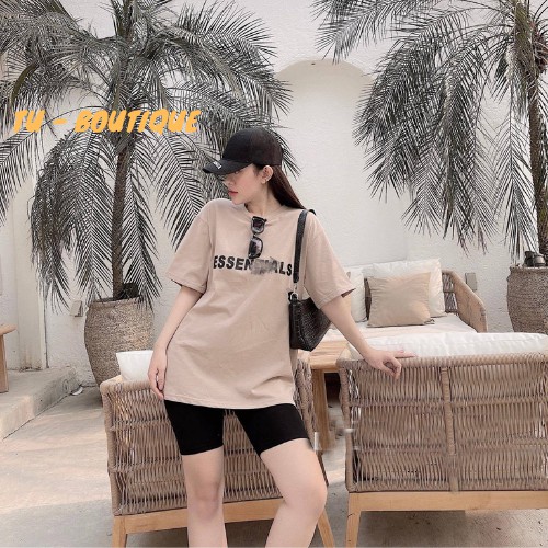 Quần legging đùi nữ nâng mông lửng thái ngố cạp cao lưng thun siêu co giãn ( L02 )