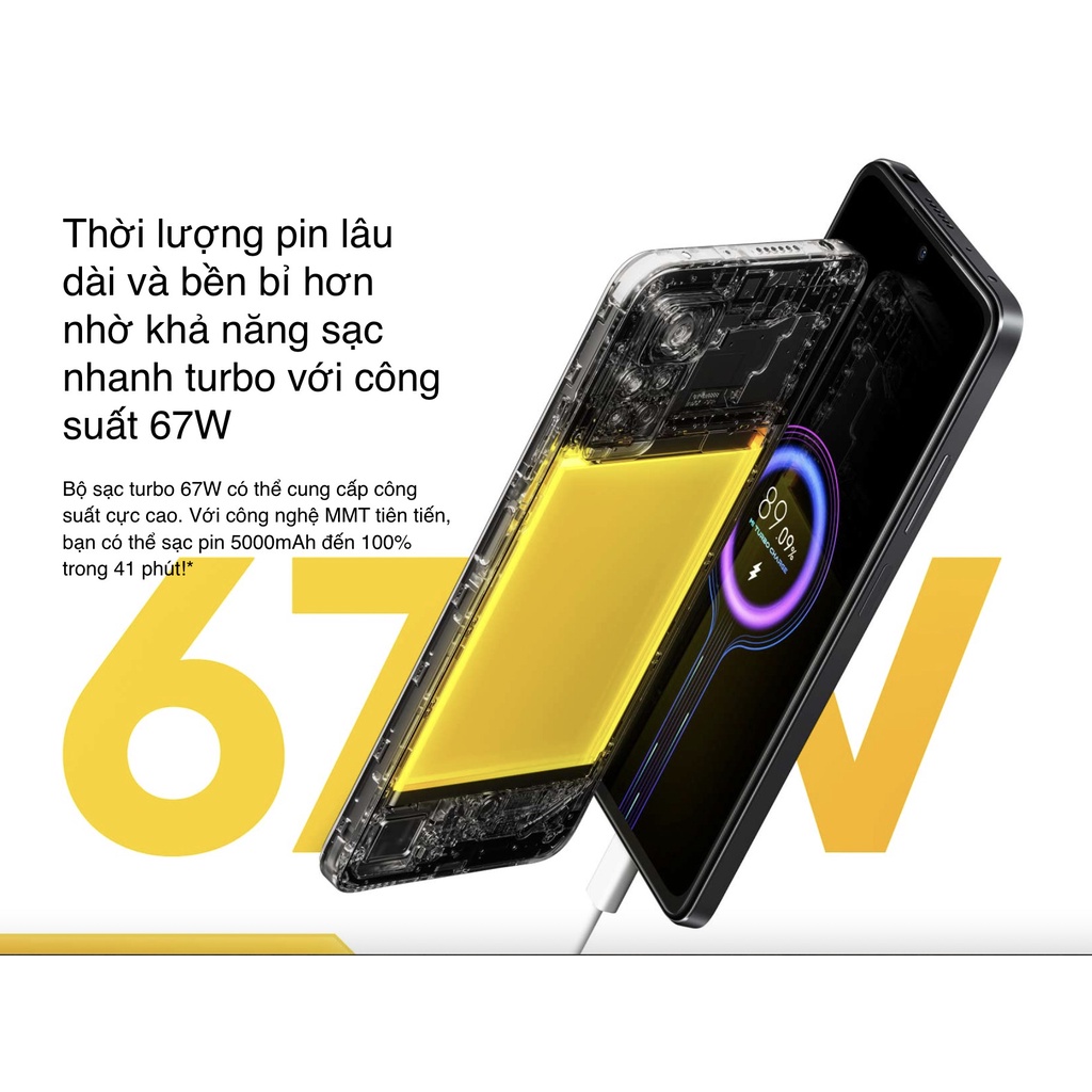 Điện thoại Xiaomi POCO X4 Pro 5G | AMOLED 120Hz | Bộ ba camera 108MP l Sạc nhanh 67W