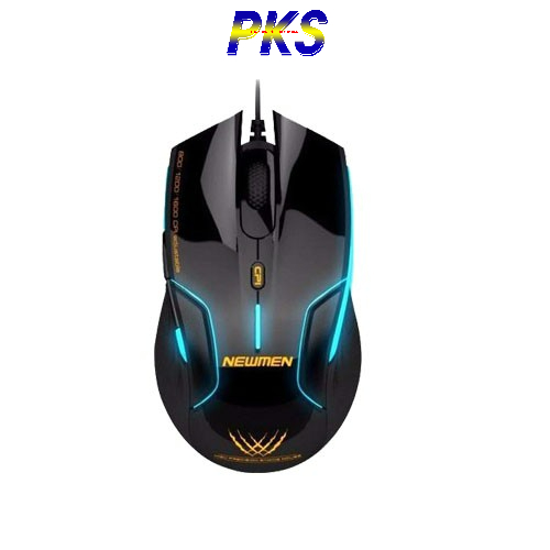 Chuột Dây Quang Gaming NEWMEN G7 Plus Đen