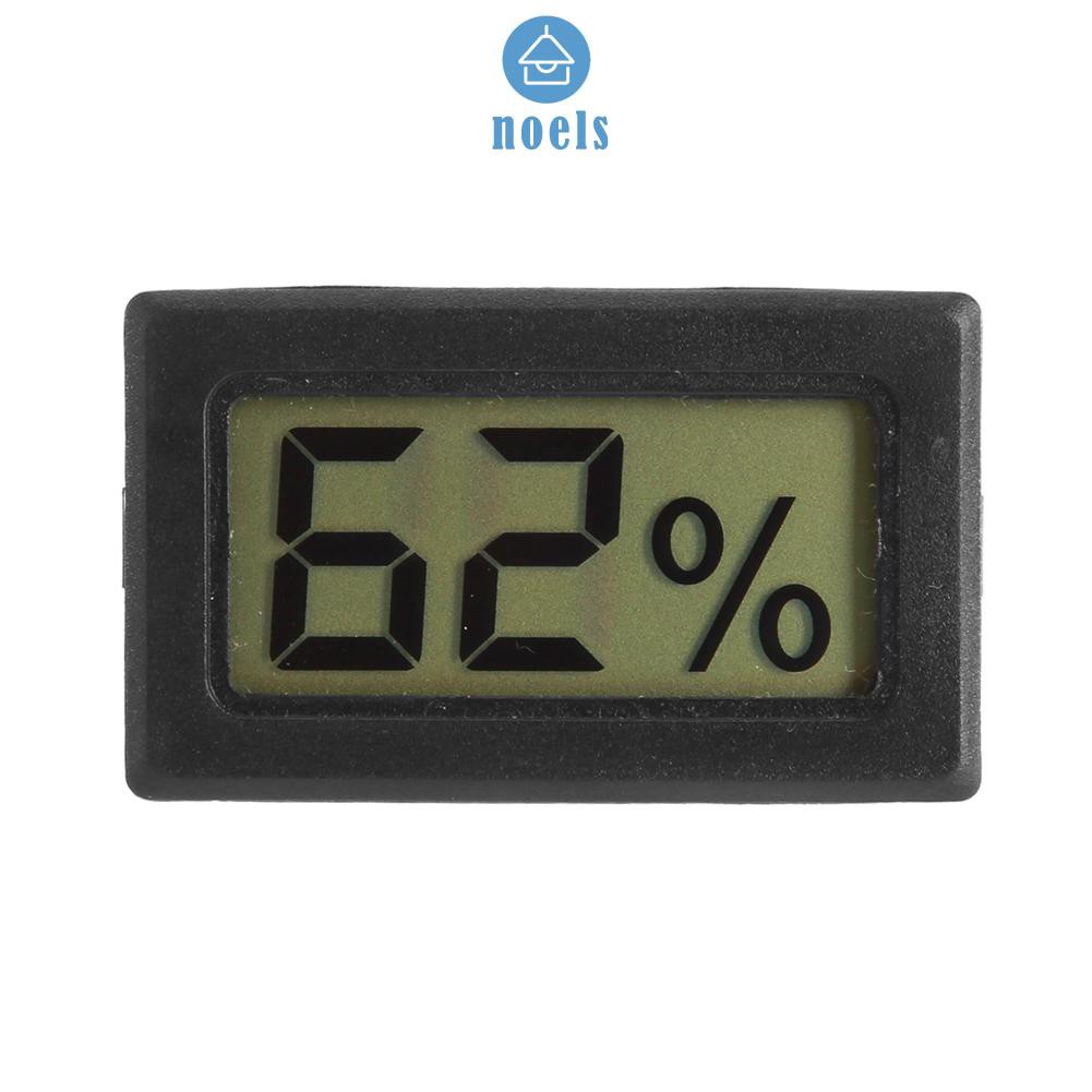 (Ready-Noel)LCD Display Mini Sensor Fish Tank Electronic Digital Hygrometer Thermometer