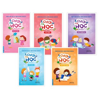 Sách - Combo Chơi Mà Học ( My Pink + My Red + My Blue + My Yellow + My Purple) - First News