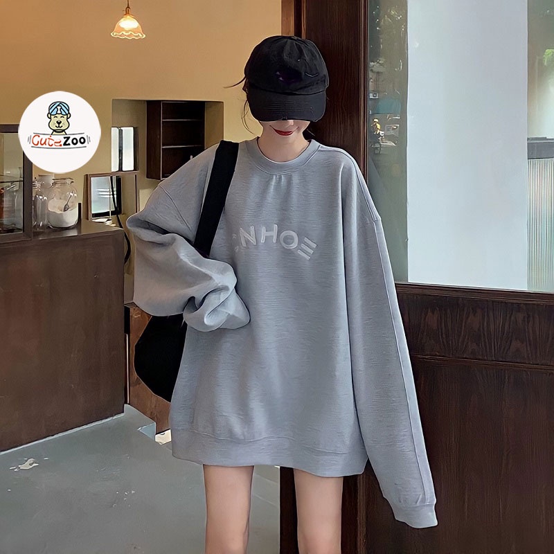 Áo Sweater CNHOE Ulzzang Áo hoodie chất nỉ form rộng cá tính - CUTE_ZOO