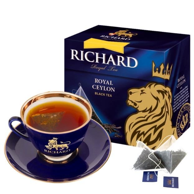 Trà Đen Ceylon Túi Lọc Thượng Hạng Hiệu Richard – Tea Richard Royal Ceylon 20 gói