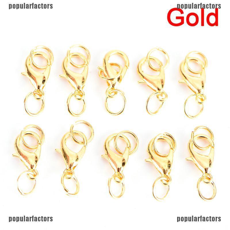 Bộ 20 Móc Khóa Hợp Kim Cho Dây Chuyền /