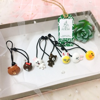 Cột tóc line, kakao 1 đầu ảnh thật