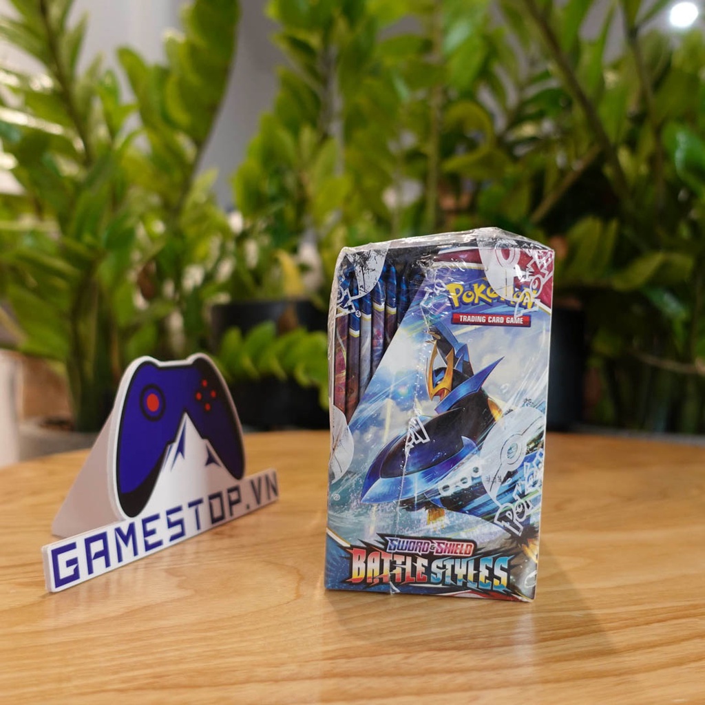 Bài Pokemon TCG Battle Styles Booster Pack Pokemon Sword and Shield Build Deck phiên bản tiếng Anh POKTCGUSBP01