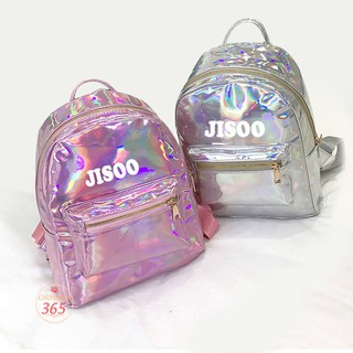 Balo hologram Jisoo Blackpink cặp xách da bóng thời trang sành điệu TẶNG VÍ MINI Chonmua365