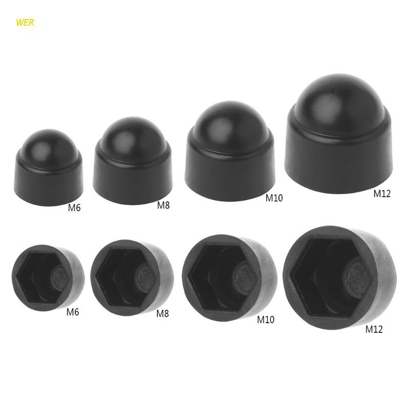 Set 10 nắp che bảo vệ đai ốc bu lông lục giác bằng nhựa M6 M8 M10 M12 tiện lợi